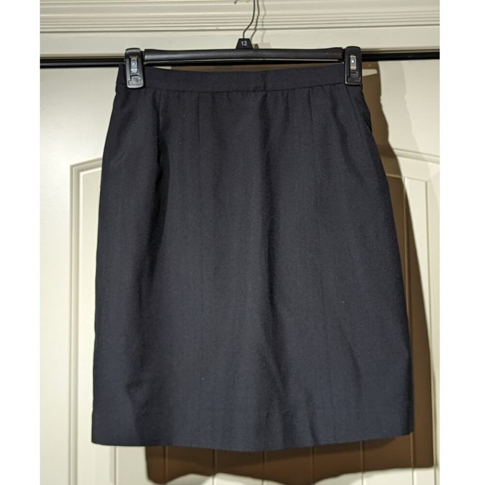 BREMEN-BOWDON USN NAVY CURRENT ISSUE UNIFORM BLACK SKIRT SIZE 12MR